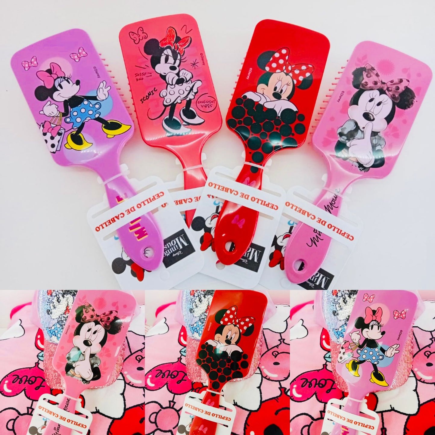 Cepillos de Pelo Disney (6 Unidades)