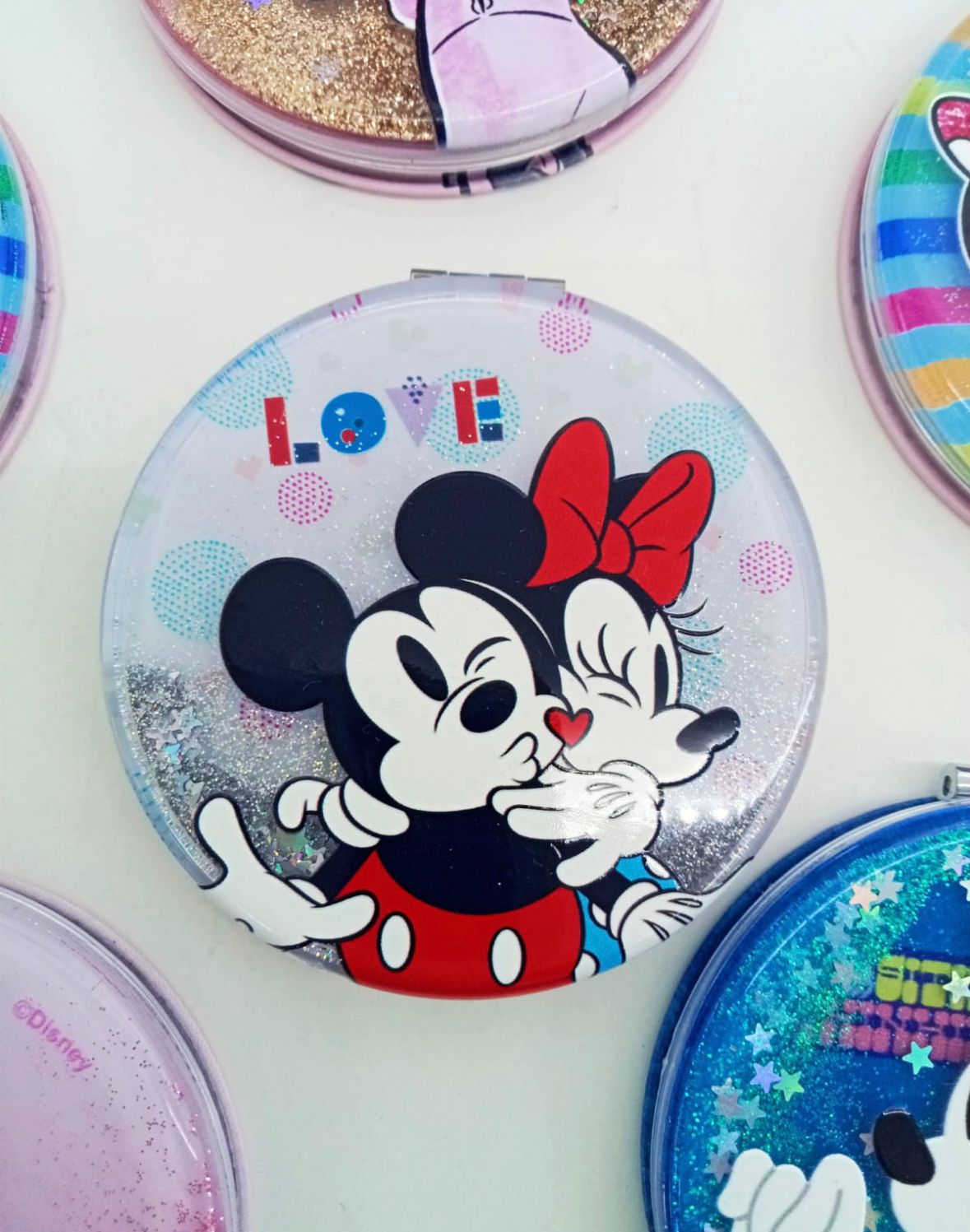 Espejos Glitter Disney (Docena)