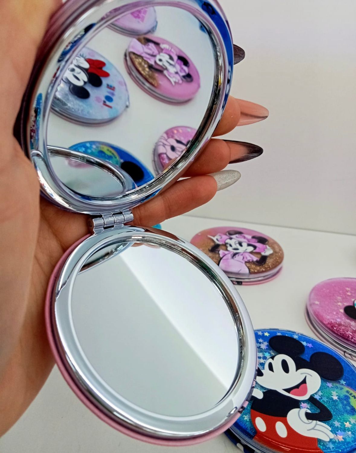 Espejos Glitter Disney (Docena)