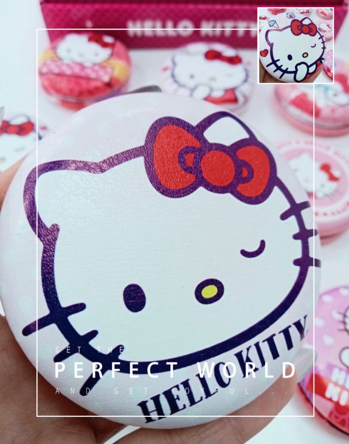 Espejos Redondo Kitty (Docena)