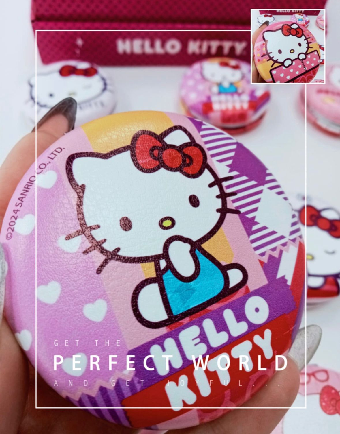 Espejos Redondo Kitty (Docena)