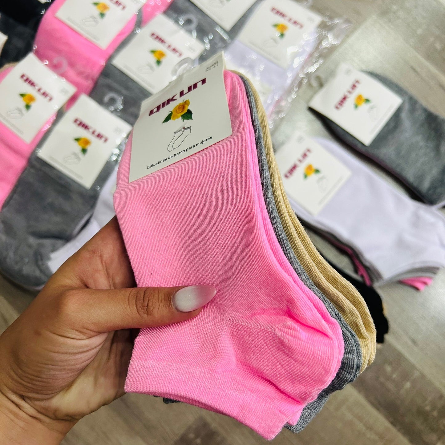 PROMO Calcetín Algodon Mujer (48 pares)