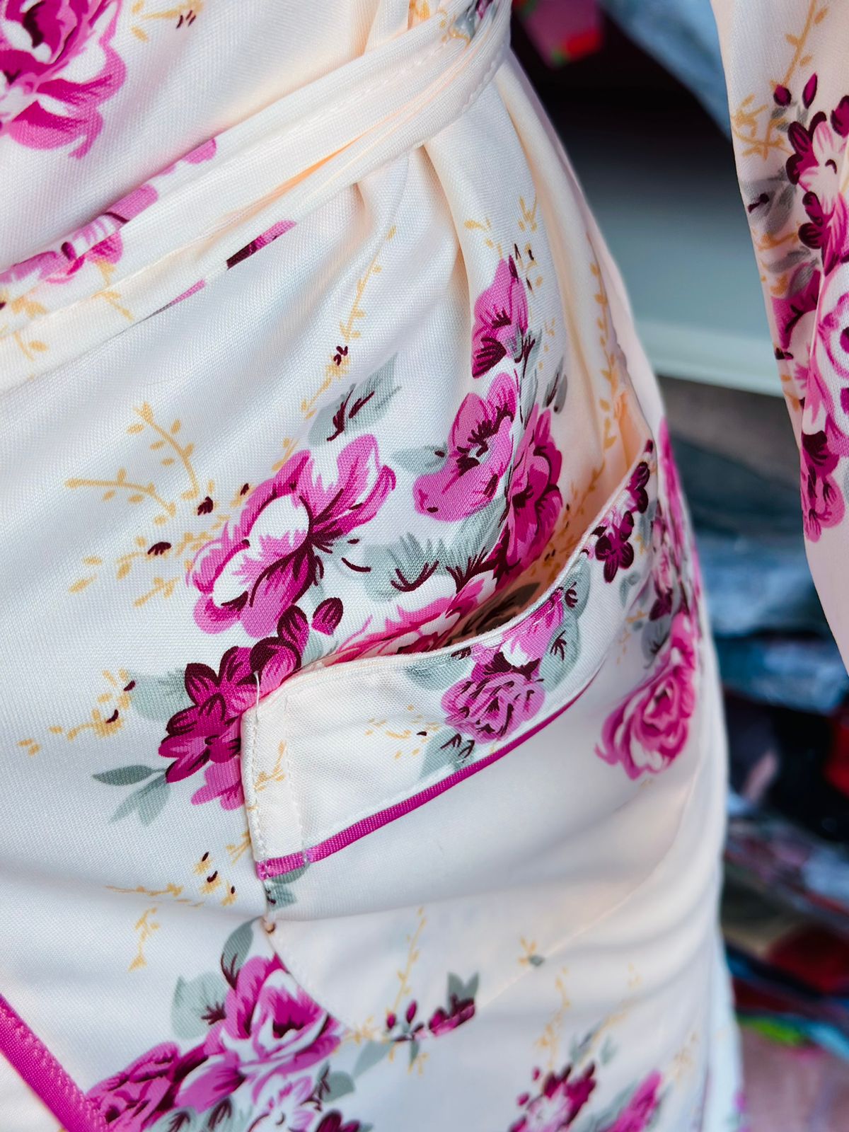 Camisola + Bata Floreada (Docena)