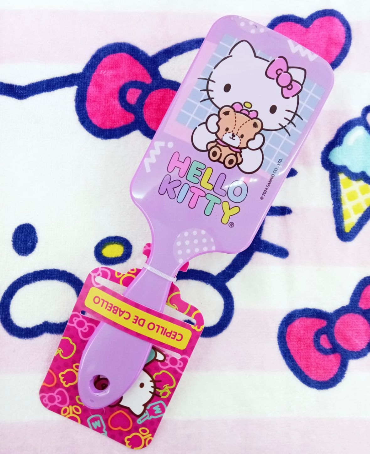 Cepillos de Pelo Hello Kitty (6 Unidades)