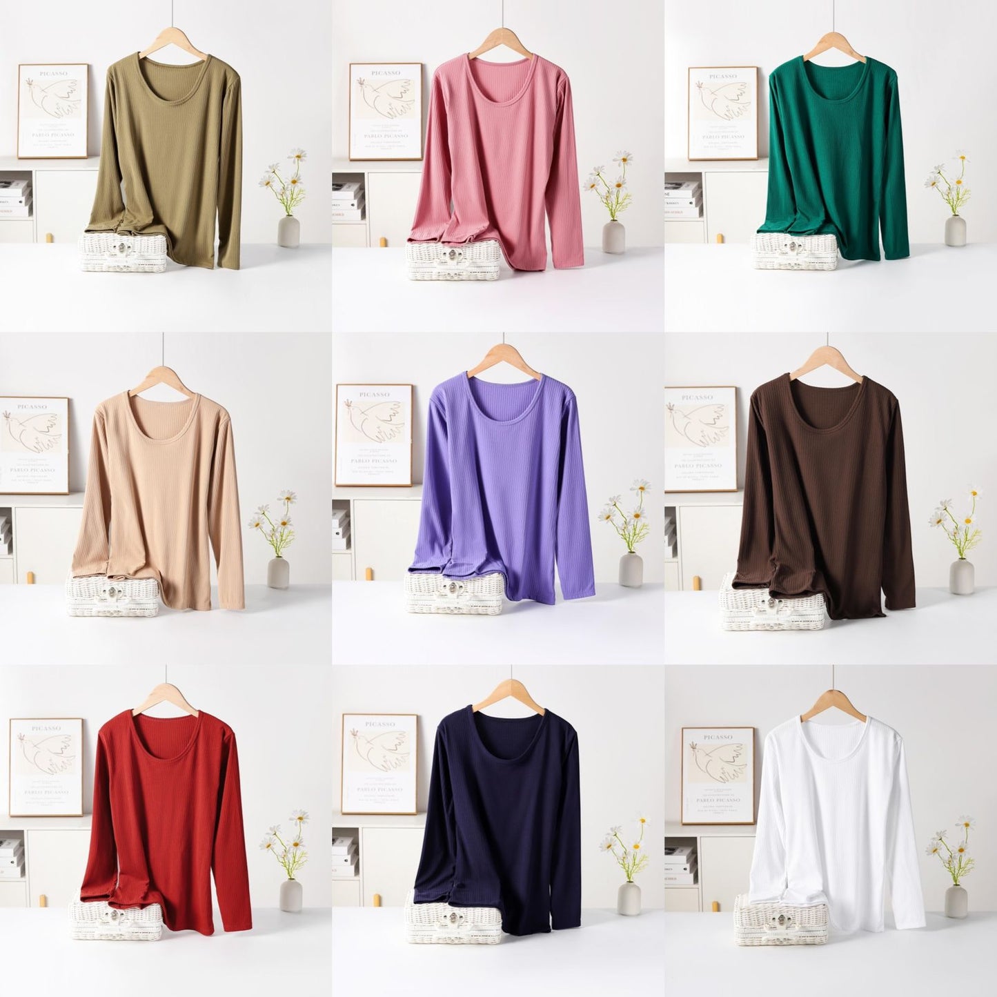 Camiseta Acanalada Ancho 3503