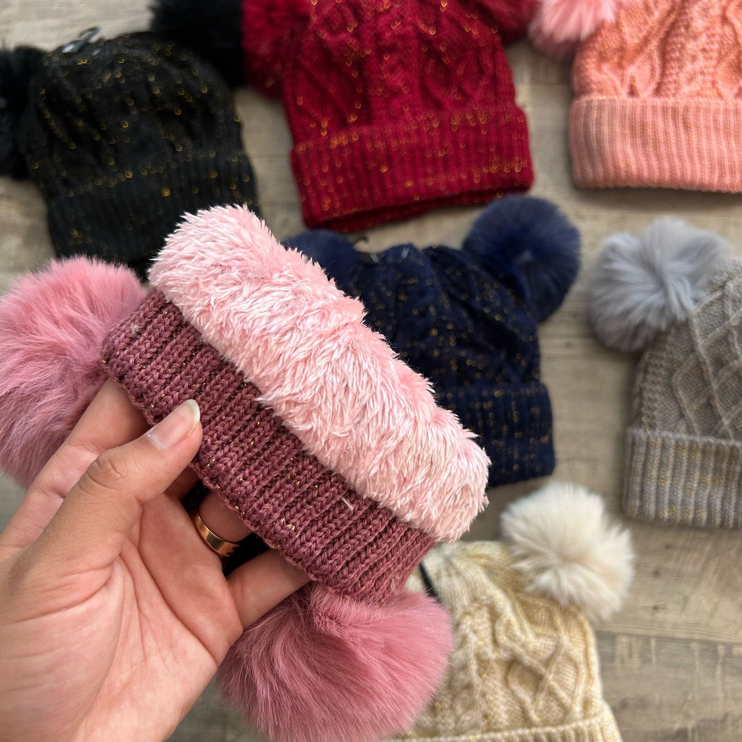 Gorro Infantil Pompón 950776 (6 Unidades)