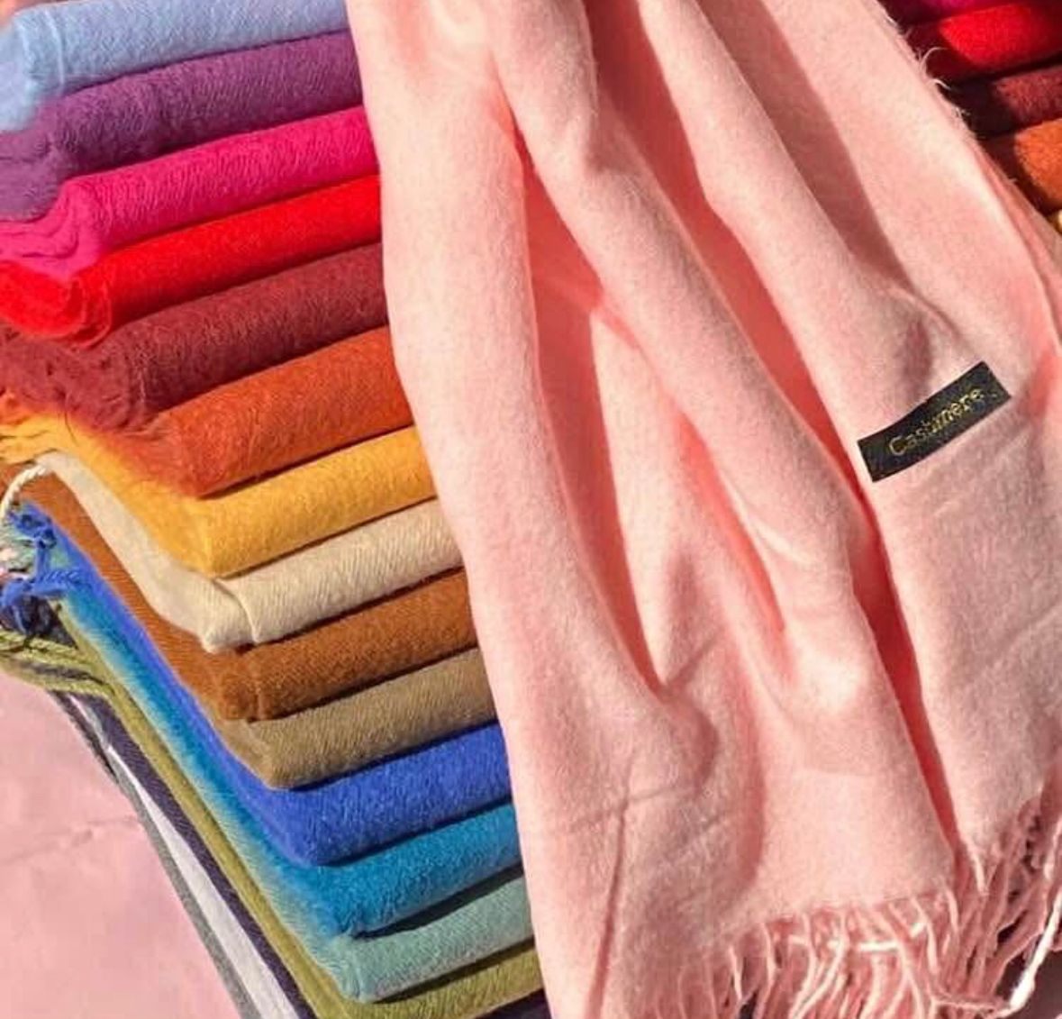 Maxi Bufandas Cashmere (6 Unidades)