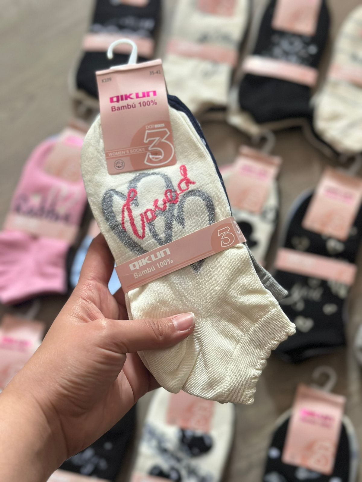 PROMO Calcetín Love 💖 Mujer (48 pares)