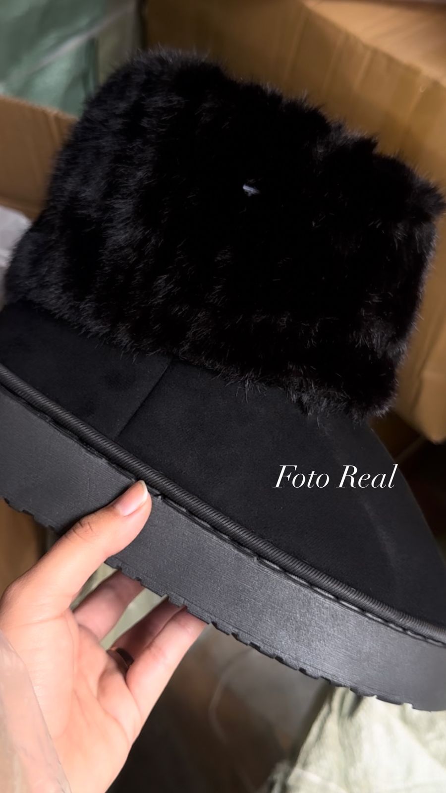 Botas Peludas ZG-27 (Minimo 3 pares)