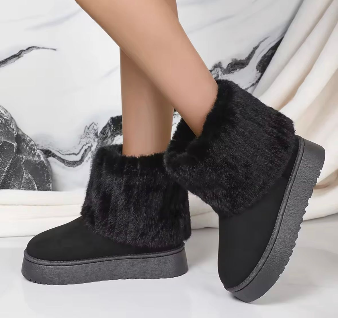 Botas Peludas ZG-27 (Minimo 3 pares)