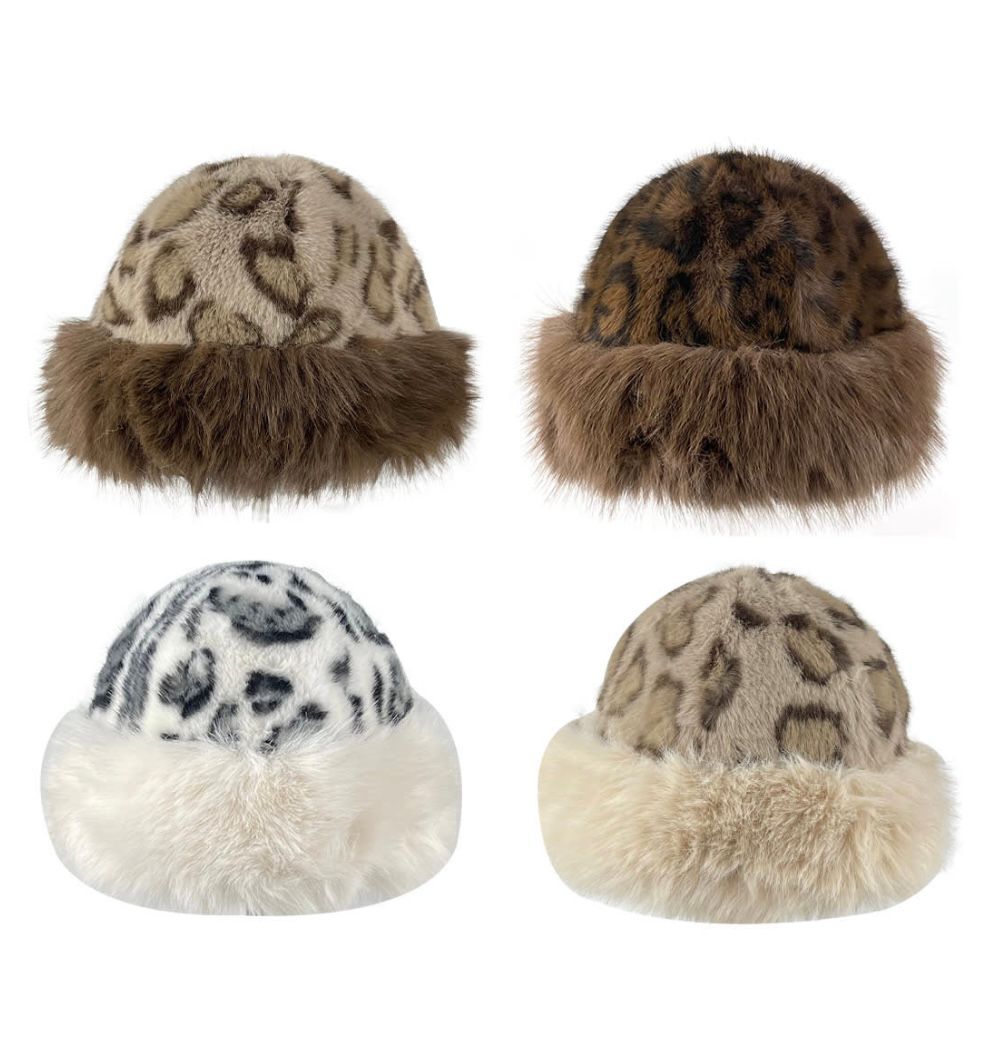 Gorro Ruso Animal Print (6 Unidades)