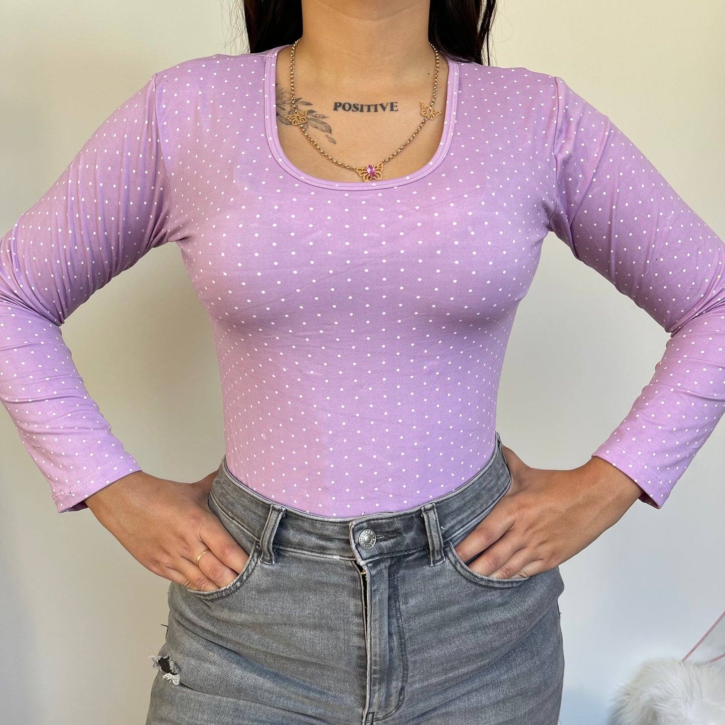 Camiseta Bambú Puntitos