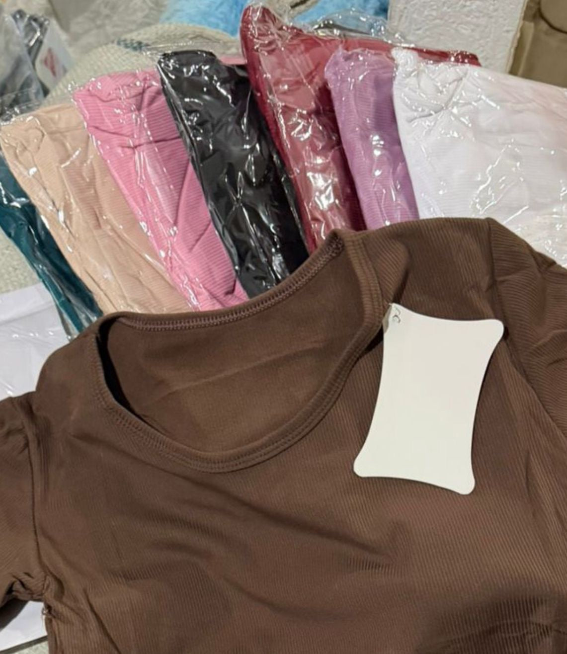Camiseta Acanalado Fino💖A38