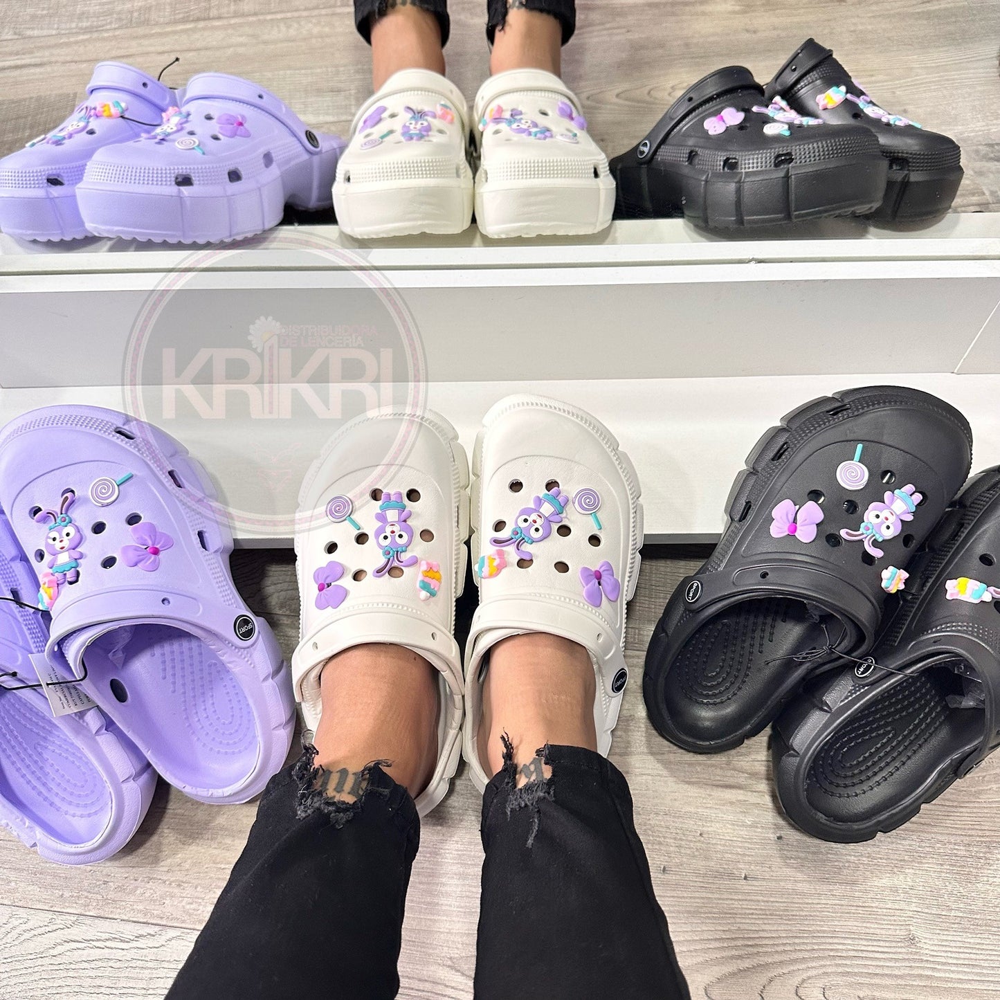 Style Crocs 456 Kawaii  x Unidad