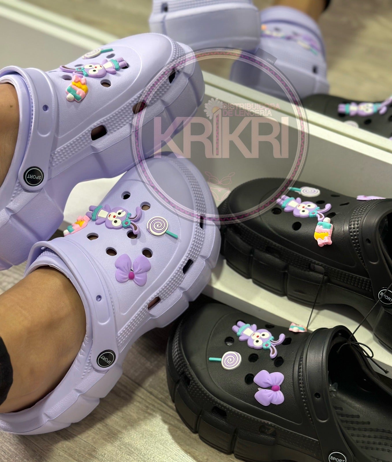 Style Crocs 456 Kawaii  x Unidad