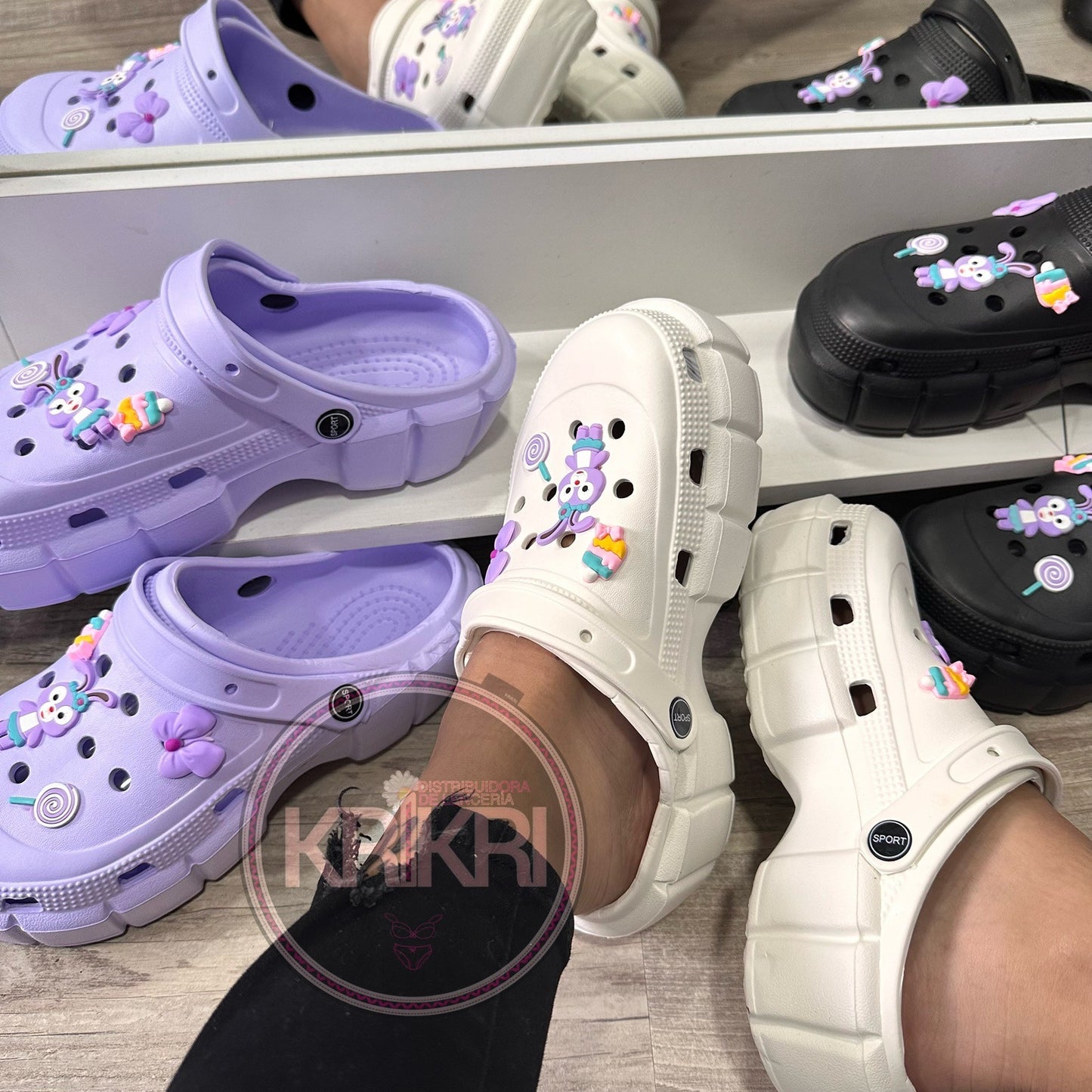 Style Crocs 456 Kawaii  x Unidad