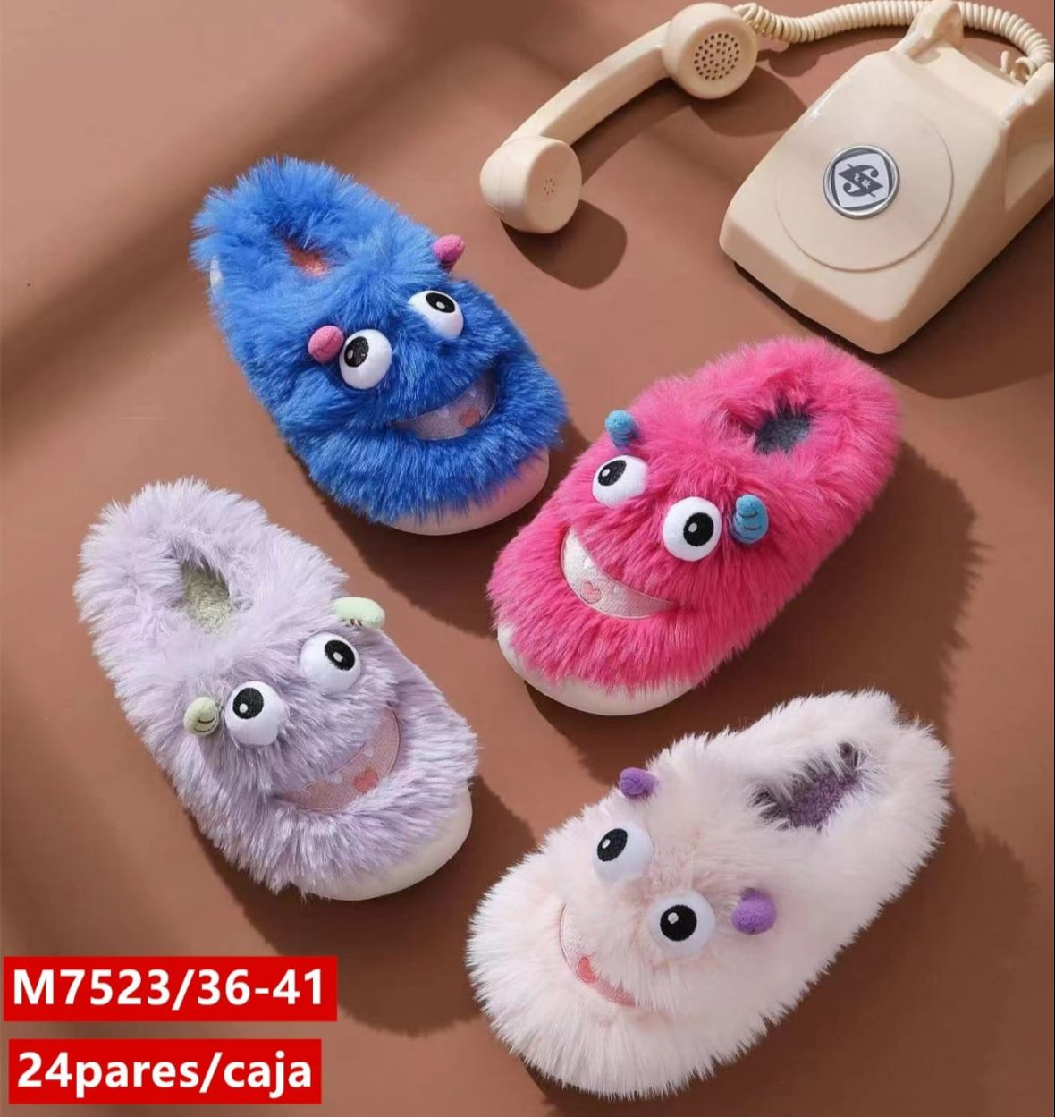 Pantuflas Monstruo 7523 (Embalaje)