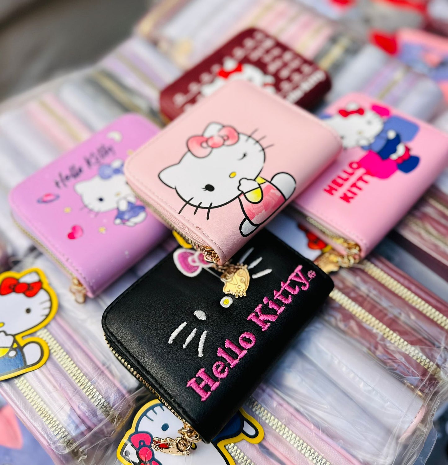 Billeteras Hello Kitty (6 unidades)