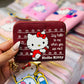 Billeteras Hello Kitty (6 unidades)