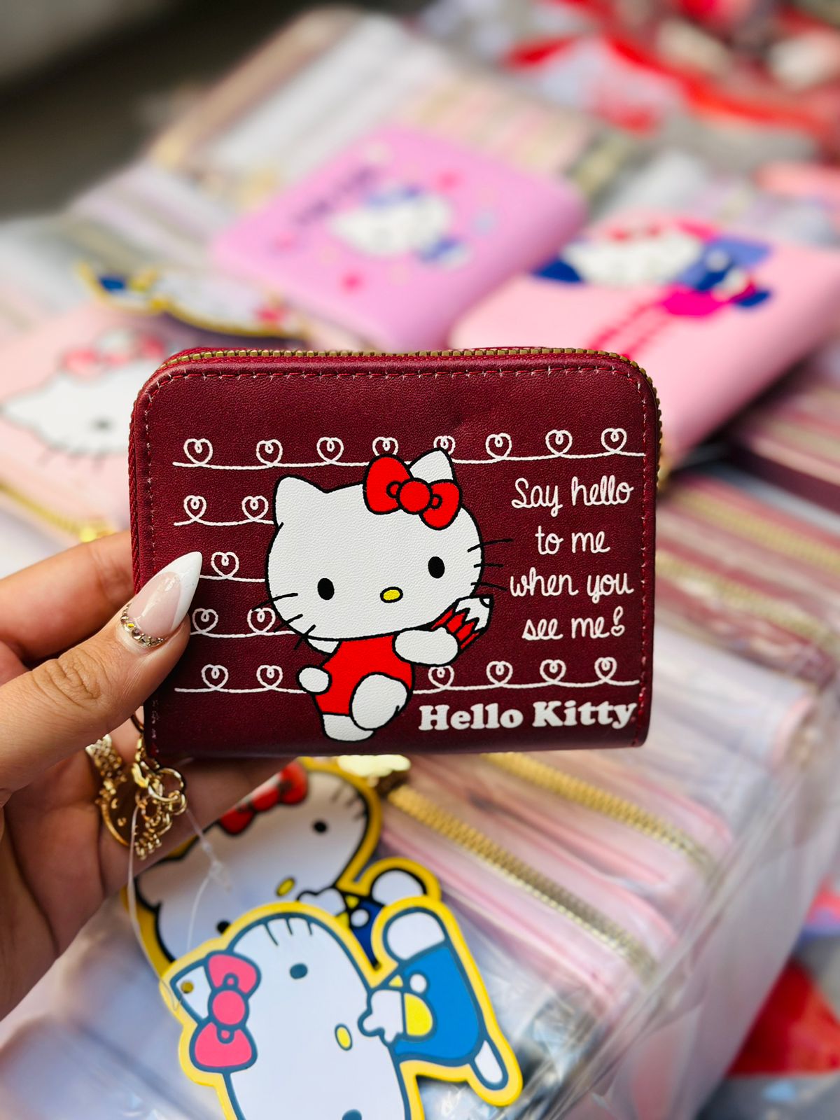 Billeteras Hello Kitty (6 unidades)