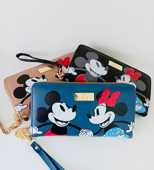 Billeteras Mickey y Minnie (Minimo 3 unidades)