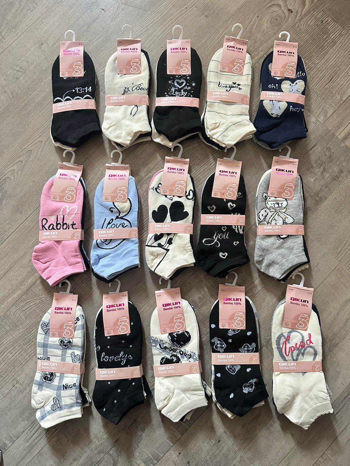 PROMO Calcetín Love 💖 Mujer (48 pares)