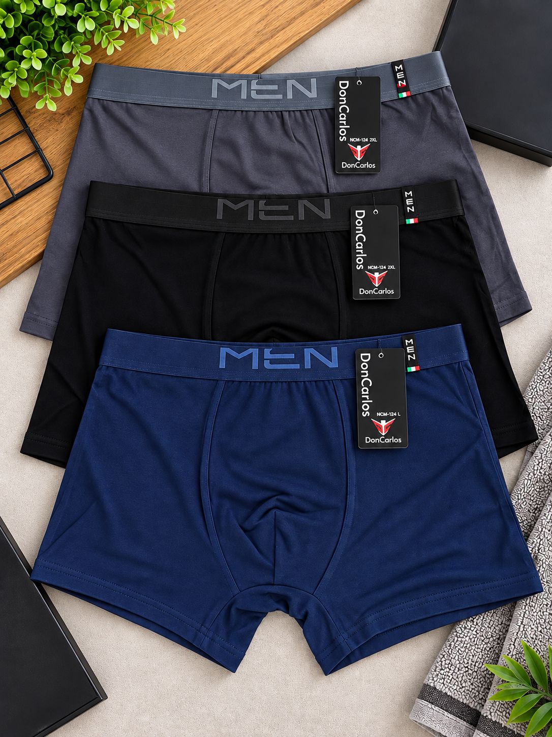 Boxer de Hombre ❤️ M-124
