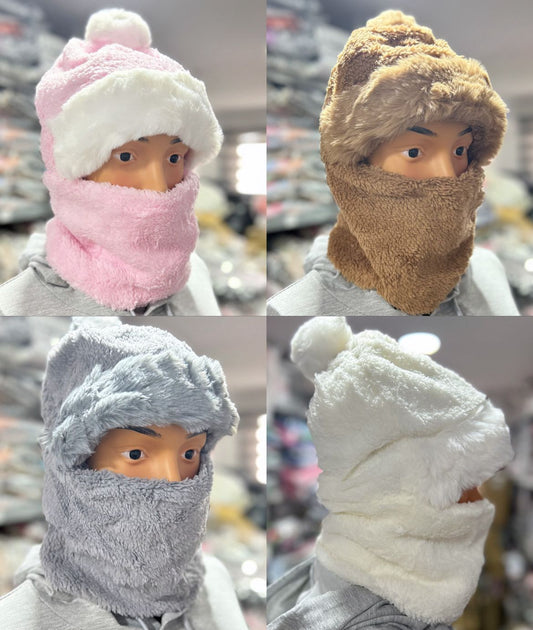 Set Gorro con Cuello ZX5 (6 Unidades)