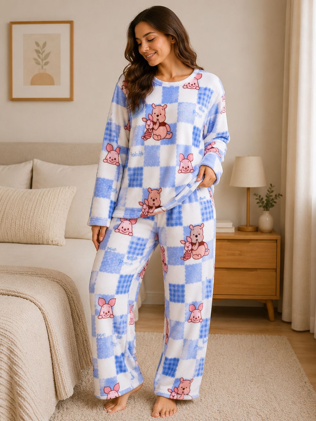 Pijamas de Polar Mujer💖94028 (6 Unidades)