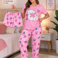 Pijama de Mujer 3 Piezas 💖 17369 (Docena)
