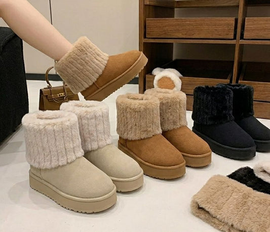 Botas Peludas ZG-27 (Minimo 3 pares)