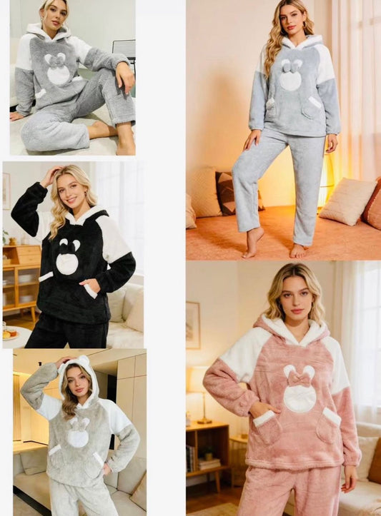 Pijama Mujer Osito🧸❤️ (Docena)