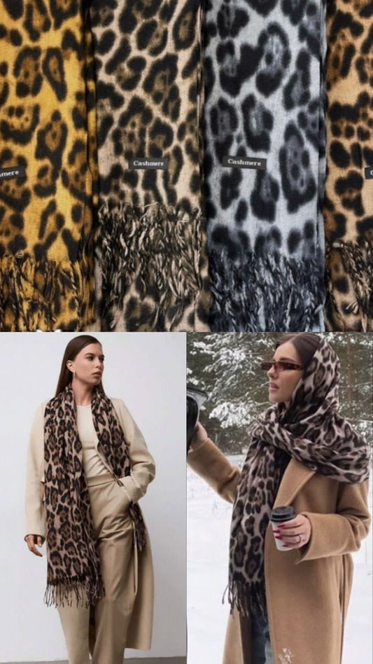 Bufandas Cashmere Print (Docena)