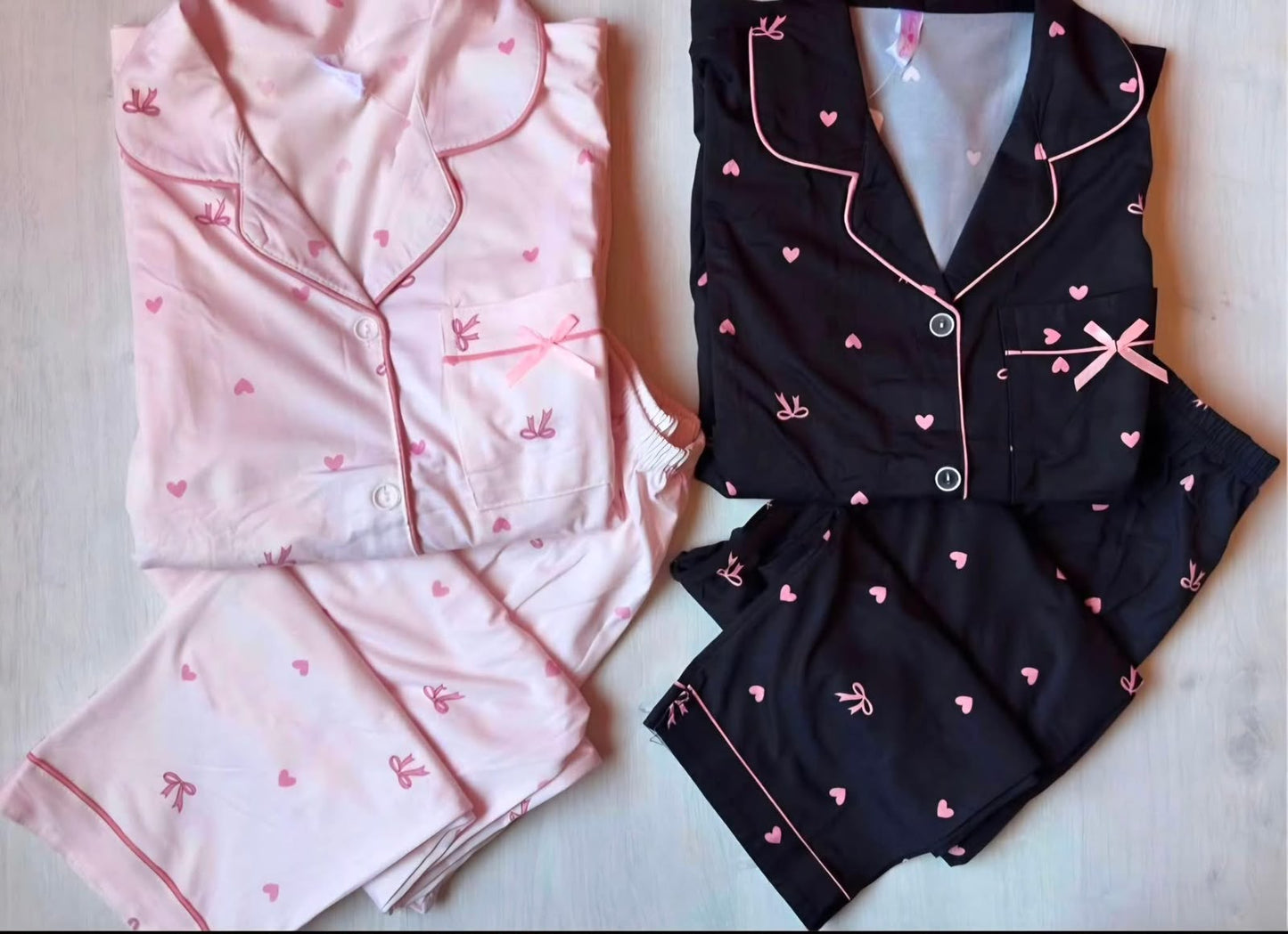 Pijama con Botones Coquette 🎀 (Docena)