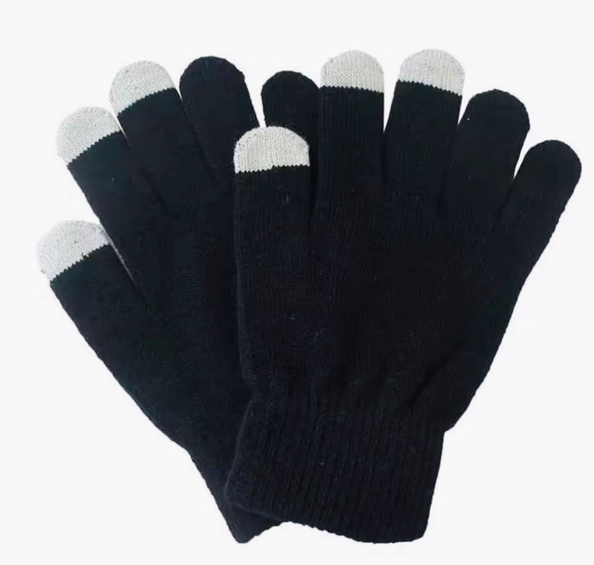 Guantes Touch Negros (Docena)