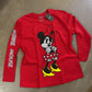 Poleras Disney Manga Larga ♥️ (10 Unidades)