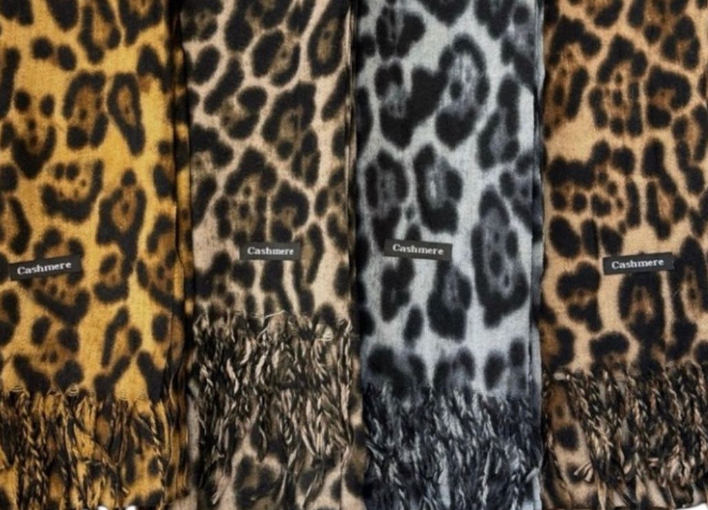 Bufandas Cashmere Print (Docena)