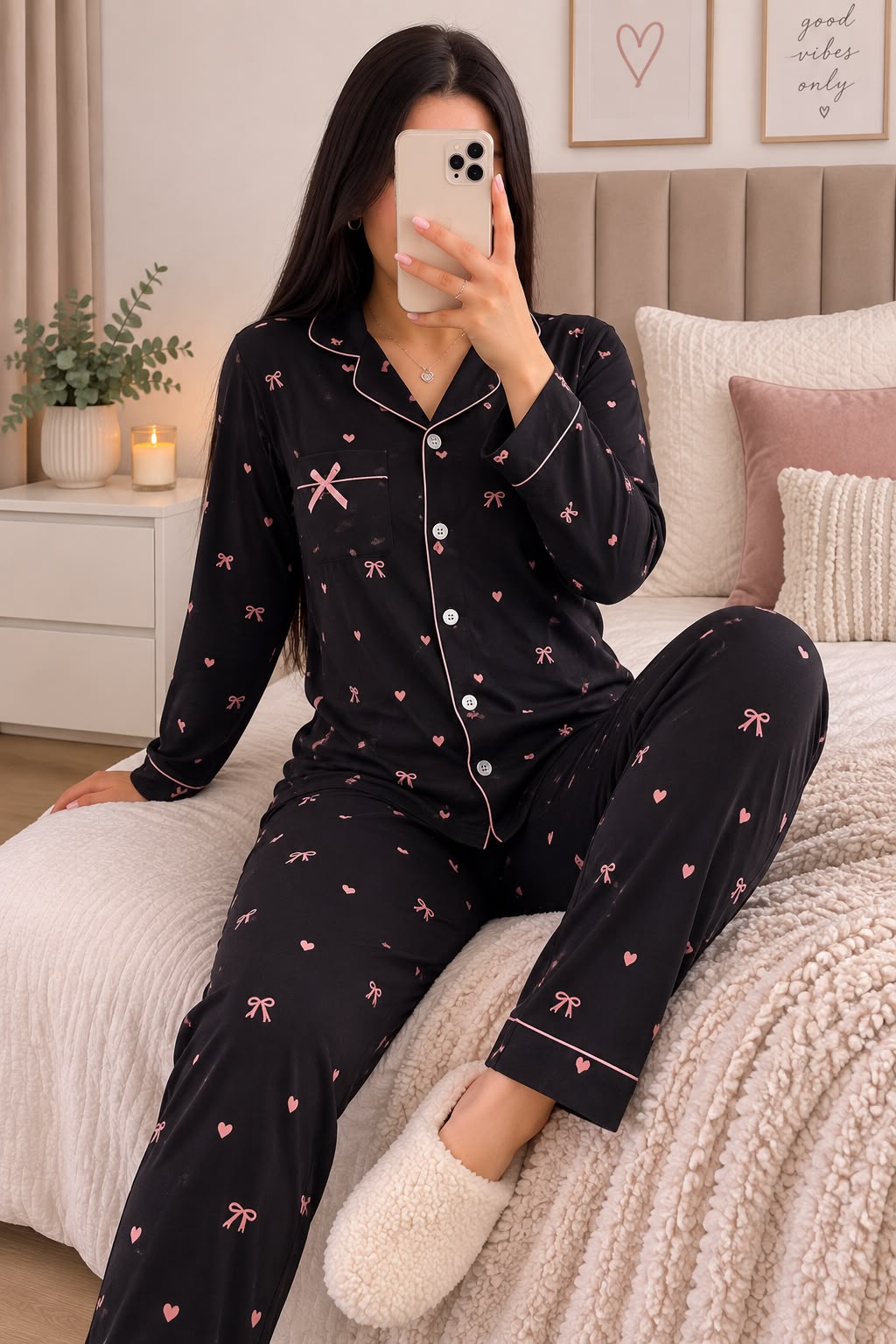 Pijama con Botones Coquette 🎀 (Docena)