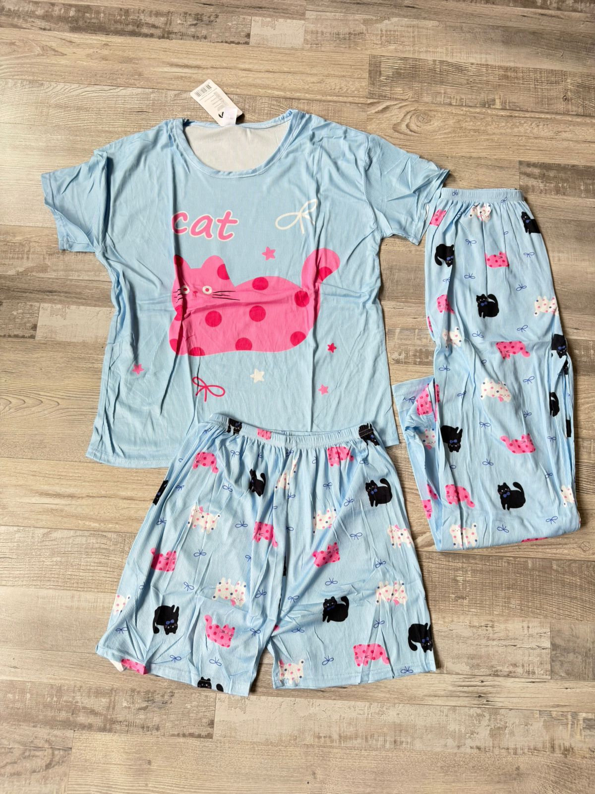 Pijama de Mujer 3 Piezas 💖 17369 (Docena)