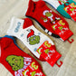 Calcetín Grinch ❤️Mujer 2213-5