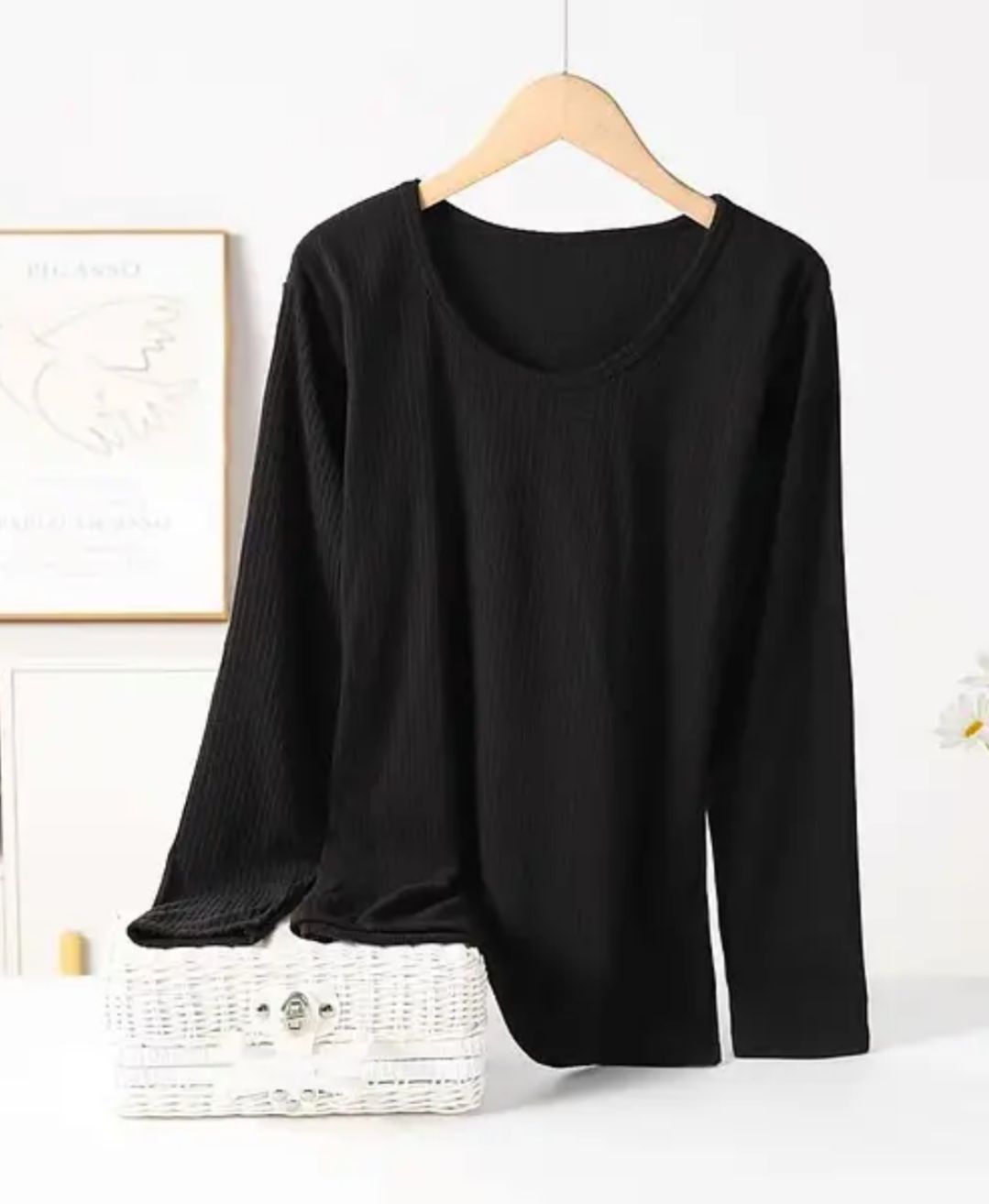 Camiseta Acanalada Hombre 3487