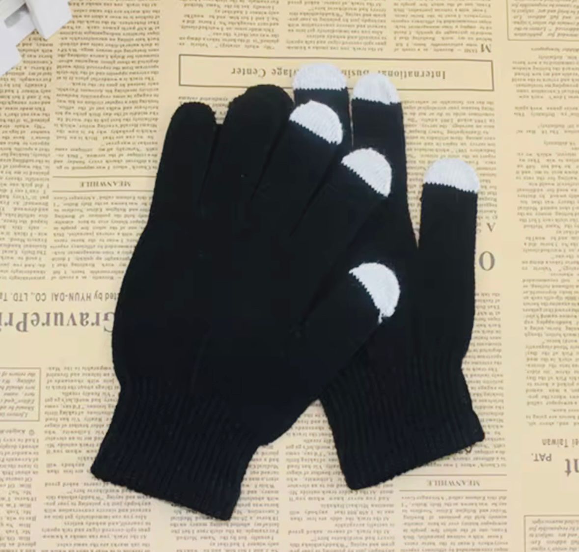 Guantes Touch Negros (Docena)