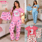 Pijama de Mujer 3 Piezas 💖 17369 (Docena)