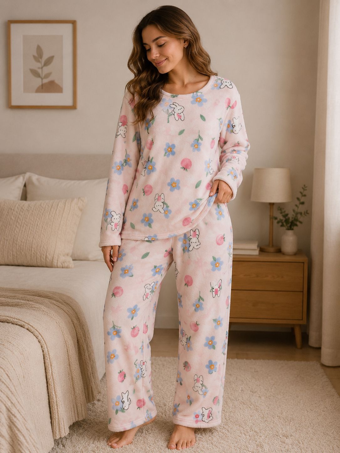 Pijamas de Polar Mujer💖41739 (Docena)