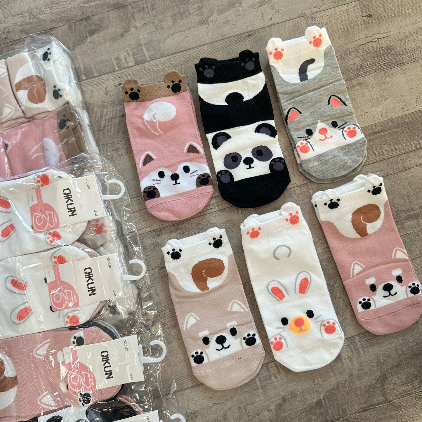 PROMO Calcetin Mujer Kawaii (48 Pares)