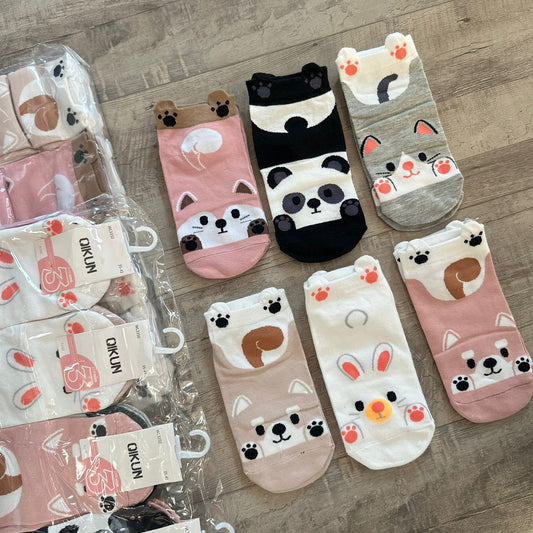 PROMO Calcetin Mujer Kawaii (48 Pares)