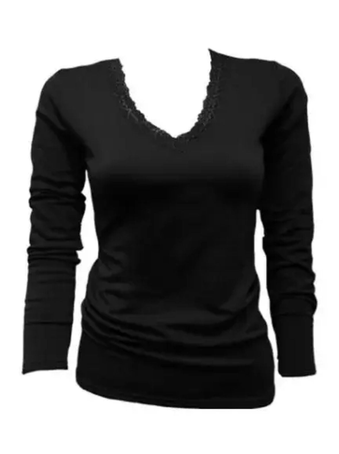 Camiseta de Polar Cuello V