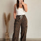Pantalón de Cotele con Polar❤️Print BR56🐆 (Docena)