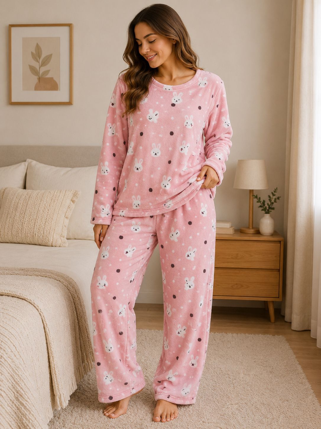 Pijamas de Polar Mujer💖41739 (Docena)