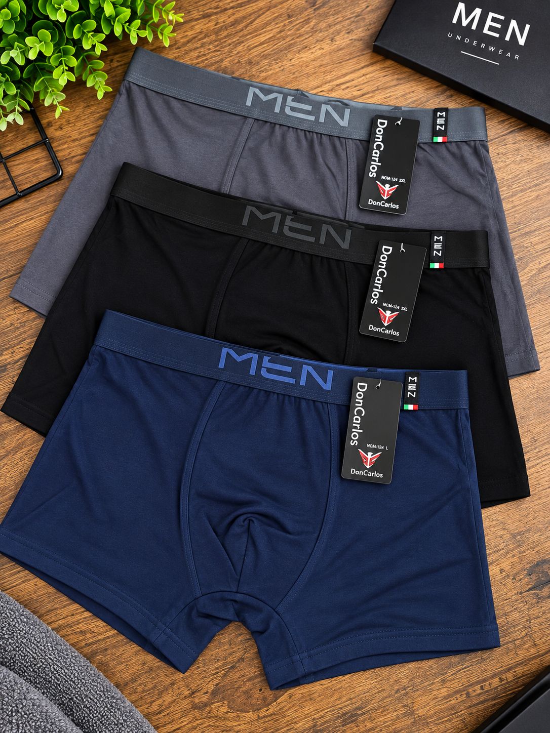 Boxer de Hombre ❤️ M-124